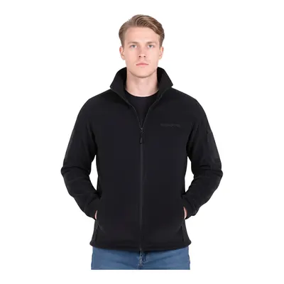 THERMOFORM Siyah Erkek Polar Dik Yaka Fermuarlı Sweatshirt