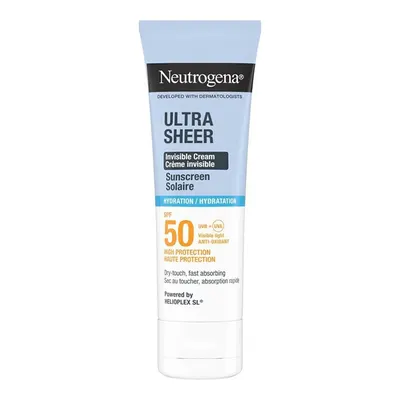 Neutrogena Ultra Sheer Hydrating Cream Spf50 Yüz Güneş Kremi, 50 Ml