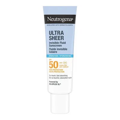 Neutrogena Ultra Sheer Hydrating Fluid Spf50 Yüz Güneş Koruyucu, 50 Ml
