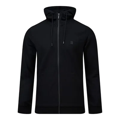 Siyah Regular Fit Pamuklu Kapüşonlu Sweatshirt