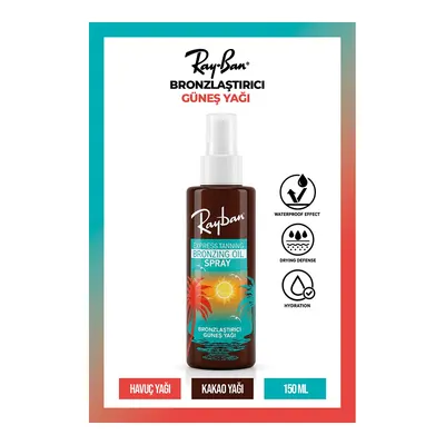 New Well Rayban Express Tanning Bronzing Oil Spray | Bronzlaştırıcı Güneş Yağı Spreyi 150 Ml