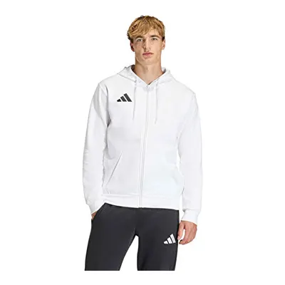 Adidas Ent26 Fz Hood Erkek Futbol Kamp Fermuarlı Sweatshirt Kf5943 Beyaz