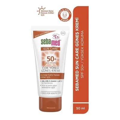 SEBAMED Sun Care Spf 50+ Uva / Uvb Filtresi Ve E Vitamini Üçlü Yüksek Koruma Çok Yönlü Güneş Kremi