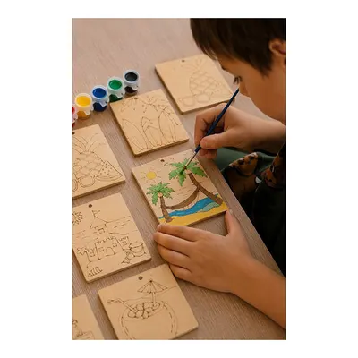 artmaster Ahşap Boyama Tabletler 10'lu Set 10x15 cm
