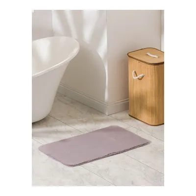 Lila Pelüş Banyo Paspası 50x80 Cm
