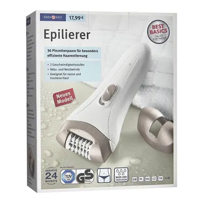 Ideenwelt Best Basics Epilasyon Aleti Pembe Beyaz 1 adet