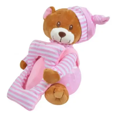 Selay Peluş Çerçeveli Ayıcık Pembe 25 Cm