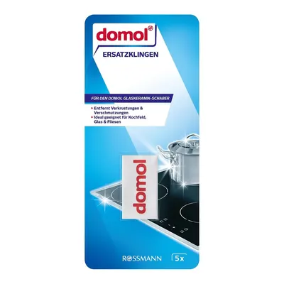 Domol Cam Seramik ve Fayans Temizleme Malası Bıçağı Yedek Başlık 5 adet