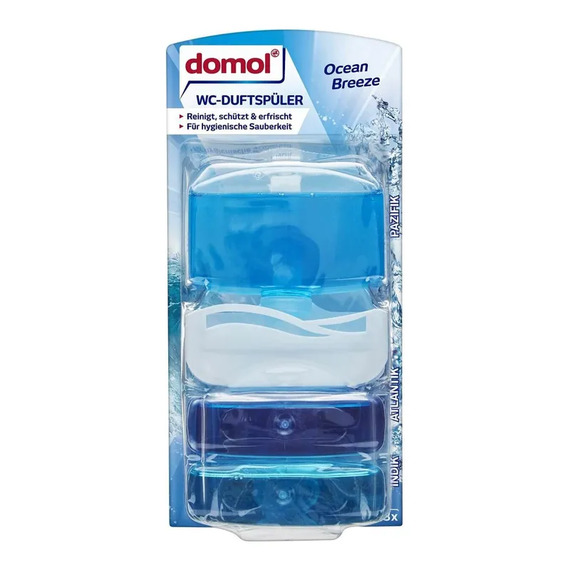 Domol Tuvalet Koku Giderici Jel Okyanus Esintisi 3x55 ml, görsel 1