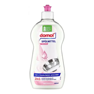 Domol Bulaşık Deterjanı Yağ Çözücü Konsantre Elde Yıkama 500 ml