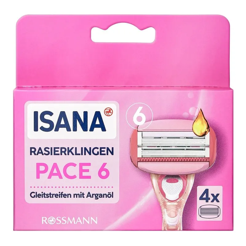 Isana Yedek Tıraş Bıçağı 6 Bıçaklı Kadınlar İçin 4lü, görsel 1