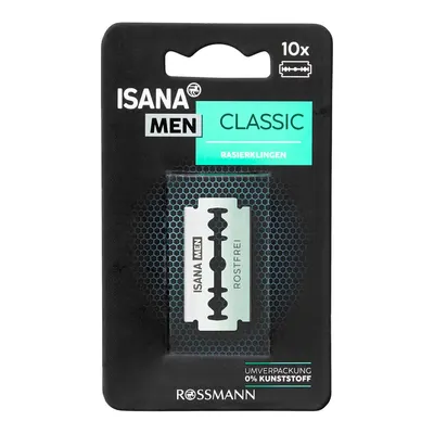 Isana Men Paslanmaz Krom Kaplamalı Tıraş Jileti 10lu