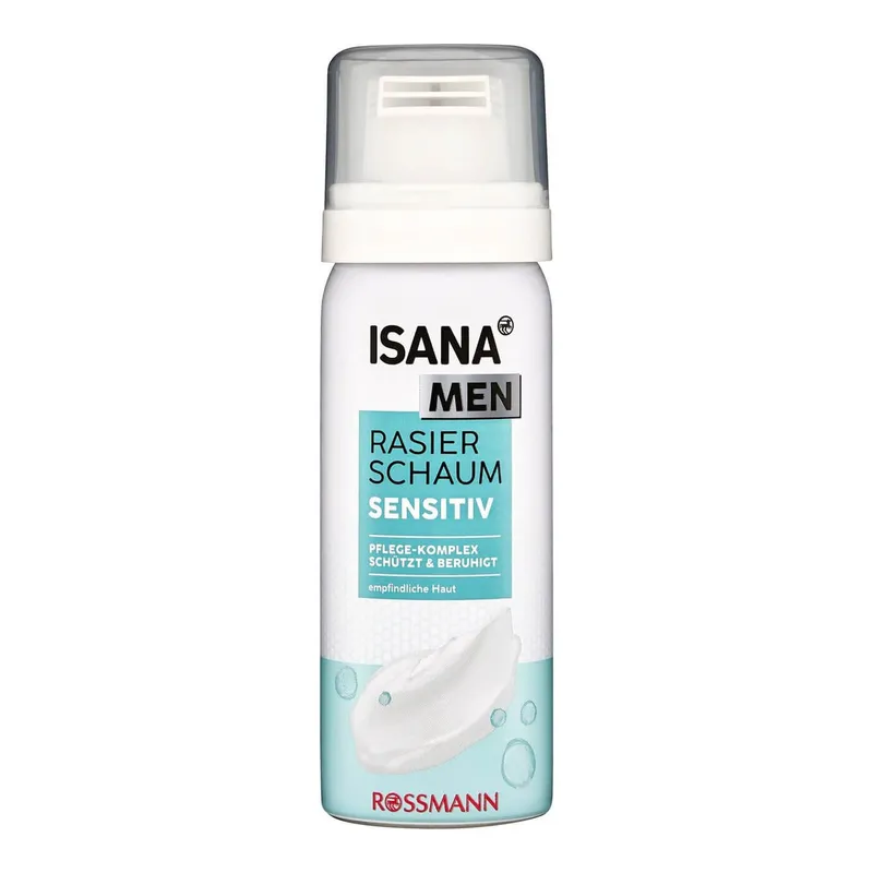 Isana Men Seyahat Boyu Tıraş Köpüğü Hassas Ciltler İçin 50 ml, görsel 1