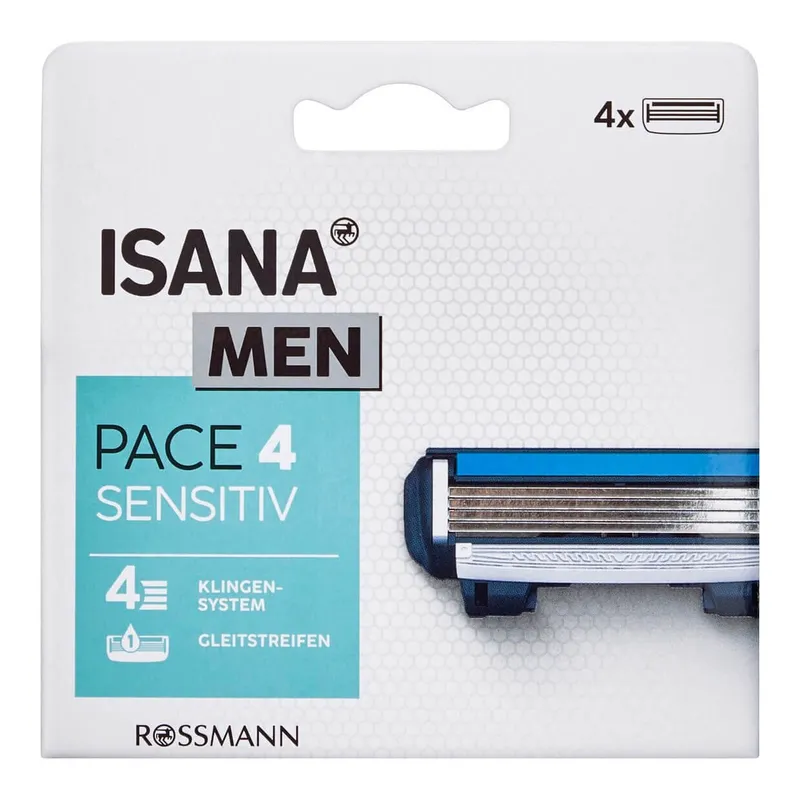 Isana Men Tıraş Bıçağı 4 Bıçaklı 4lü Yedek 1 adet, görsel 1