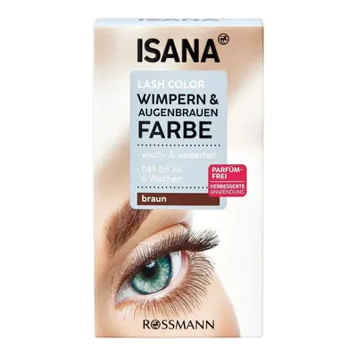 Isana Lash Color Kaş ve Kirpik Boyası Kahverengi 10 ml