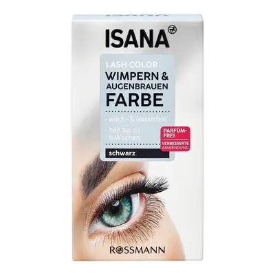 Isana Lash Color Kaş ve Kirpik Boyası Siyah 10 ml