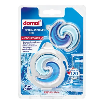 Domol Bulaşık Makinesi Koku Giderici 120 Yıkama 2x6 ml