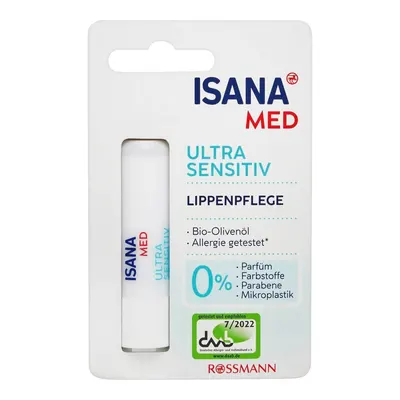 Isana Med Dudak Balmı Organik Zeytinyağlı 45 g