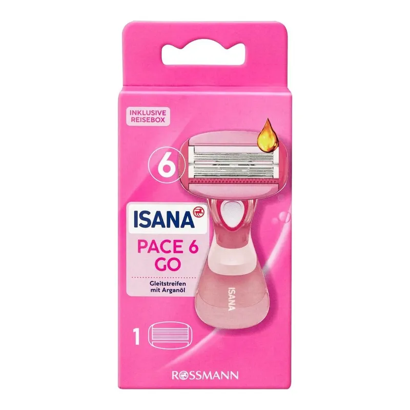 Isana Pace 6 Kadın Tıraş Bıçağı Mini 6 Bıçaklı 1 Adet, görsel 1