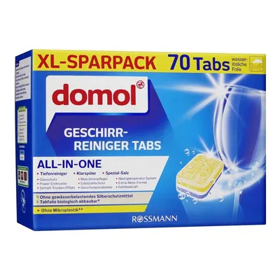 Domol Bulaşık Makinesi Tableti All in One 70li