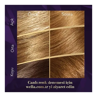 Koleston Wella Supreme Saç Boyası 73 Fındık Kabuğu