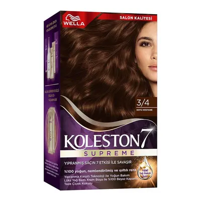 Koleston Wella Supreme Saç Boyası 34 Koyu Kestane