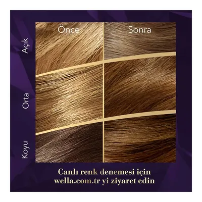 Koleston Wella Supreme Saç Boyası 60 Koyu Kumral