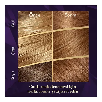 Koleston Wella Supreme Saç Boyası 777 Işıltılı Kahve