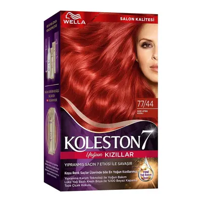 Koleston Wella Supreme Saç Boyası 7744 Kor Ateş Kızılı
