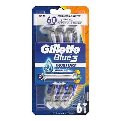 Gillette Tıraş Bıçağı Blue 3 Comfort 6lı
