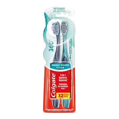 Colgate Diş Fırçası 360 Soft 2li