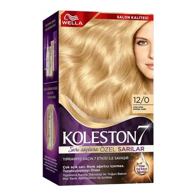 Koleston Wella Supreme Saç Boyası 120 Çok Açık Doğal Sarı