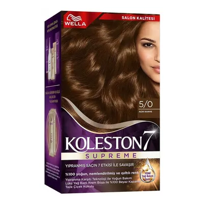 Koleston Wella Supreme Saç Boyası 50 Açık Kahve