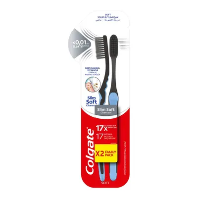Colgate Diş Fırçası Mikro İnce Siyah Yumuşak 2li