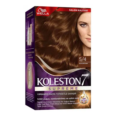 Koleston Wella Supreme Saç Boyası 54 Açık Kestane