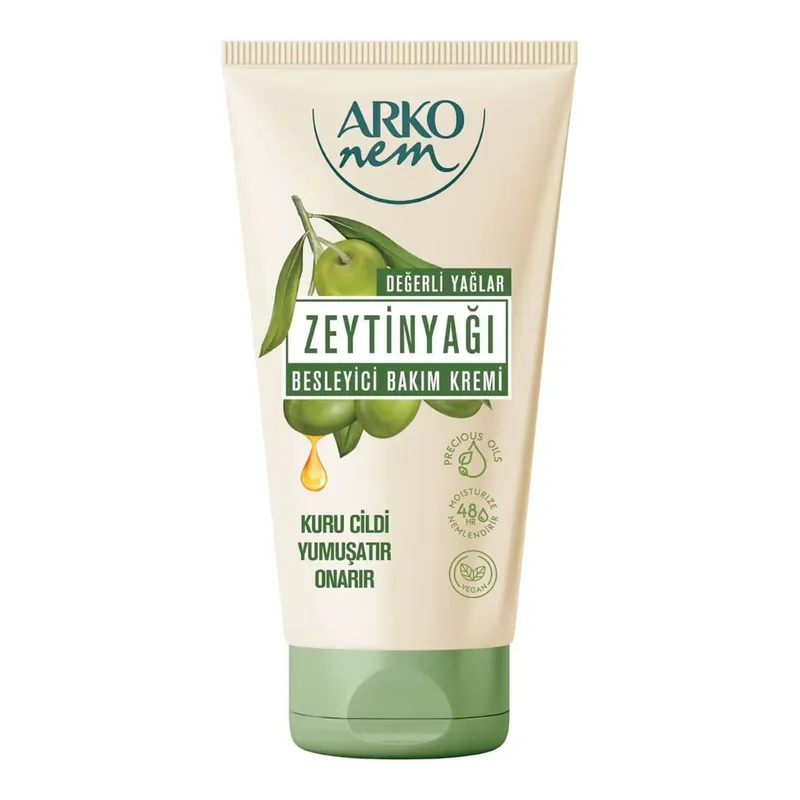Arko Nem Değerli Yağlar Zeytinyağlı El ve Vücut Kremi 60 ml, görsel 1