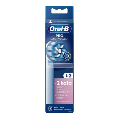 Oral-B Şarjlı Diş Fırçası Yedek Başlığı Sensitive XFilament 2 Adet