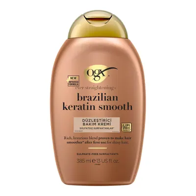 Ogx Düzleştirici Brazilian Keratin Smooth Bakım Kremi 385 ml