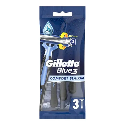 Gillette BLUE3 Slalom Kullan At Tıraş Bıçağı 3lü