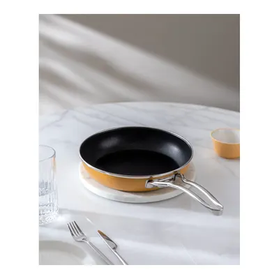 Titanyum Emaye Tava - Kırmızı - 26 cm