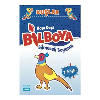 Talas Çocuk Doya Bil Boya - Bilmeceli Boyama Kuşlar