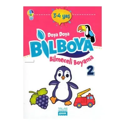 Talas Çocuk Doya Bil Boya - Bilmeceli Boyama 2