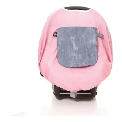 Ubeybi Yazlık Ana Kucağı Örtüsü Puantiyeli Pembe