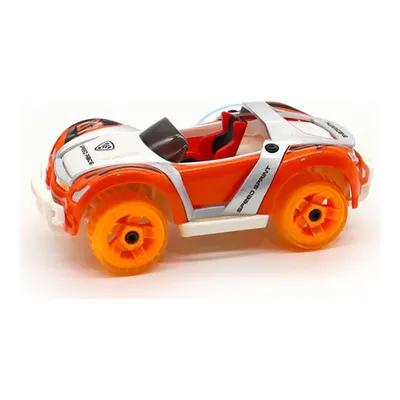 Mega Die Cast Yarış Arabası Turuncu Beyaz