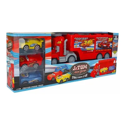 Can Ali Toys Jr Tom Taşıyıcı Tır Kırmızı
