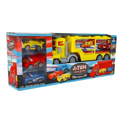 Can Ali Toys Jr Tom Taşıyıcı Tır Sarı