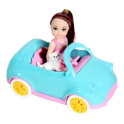 Galtoys Mira Bebekli Mini Car Mavi