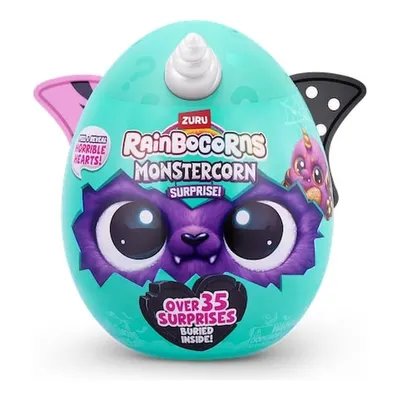 Rainbocorns Monstercorn Sürpriz Peluş Gri Boynuz