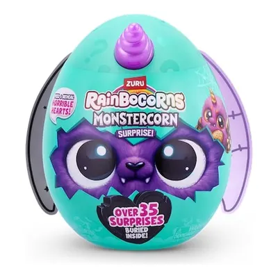 Rainbocorns Monstercorn Sürpriz Peluş Mor Boynuz