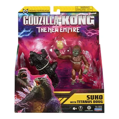 Godzilla ve Kong Aksiyon Figür Suko With Titanus Doug